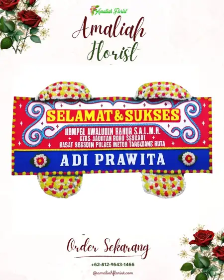 Papan Bunga Ucapan Selamat Rungkut Tengah