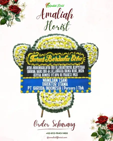 Papan Bunga Duka Rungkut Tengah